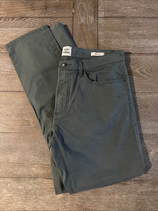 flint and tinder Other - Dark Green Men's Slim Fit Pants